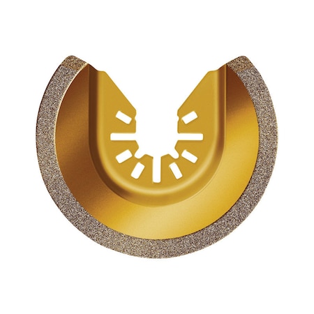 Rockwell Rockwell Sonicrafter 2.5 in. L Carbide Semi-Circle Saw Blade 1 pk RW8946